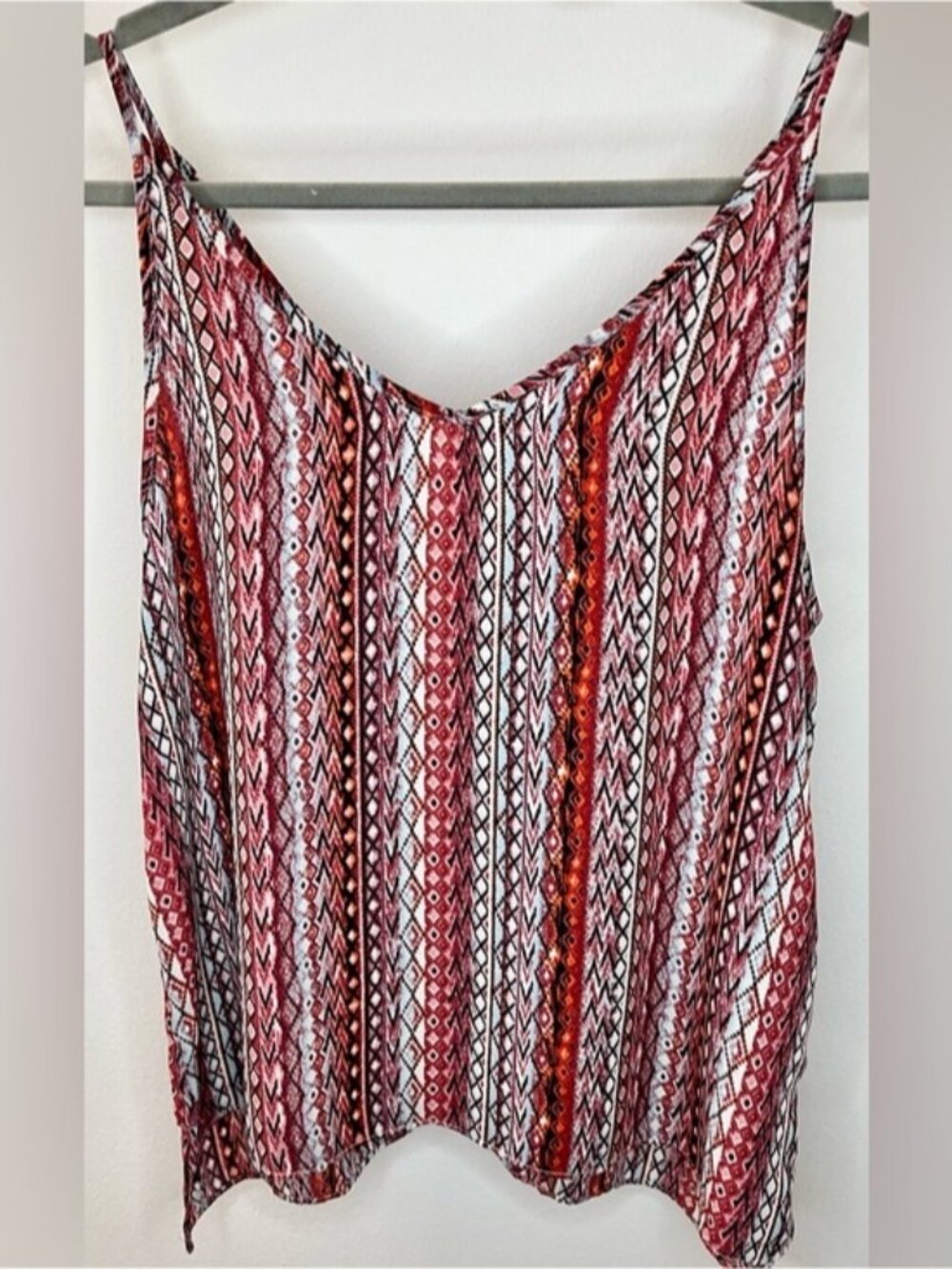 Boho Print Tank Top – Size M